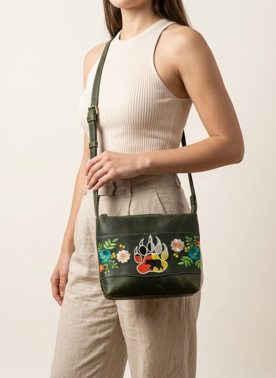 Leather Embroidered Bags