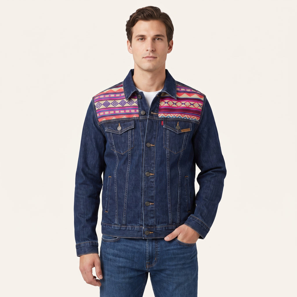 Embroidered Denim Jacket