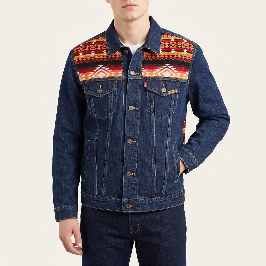 Embroidered Denim Jacket