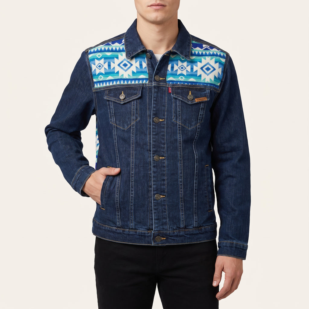 Embroidered Denim Jacket