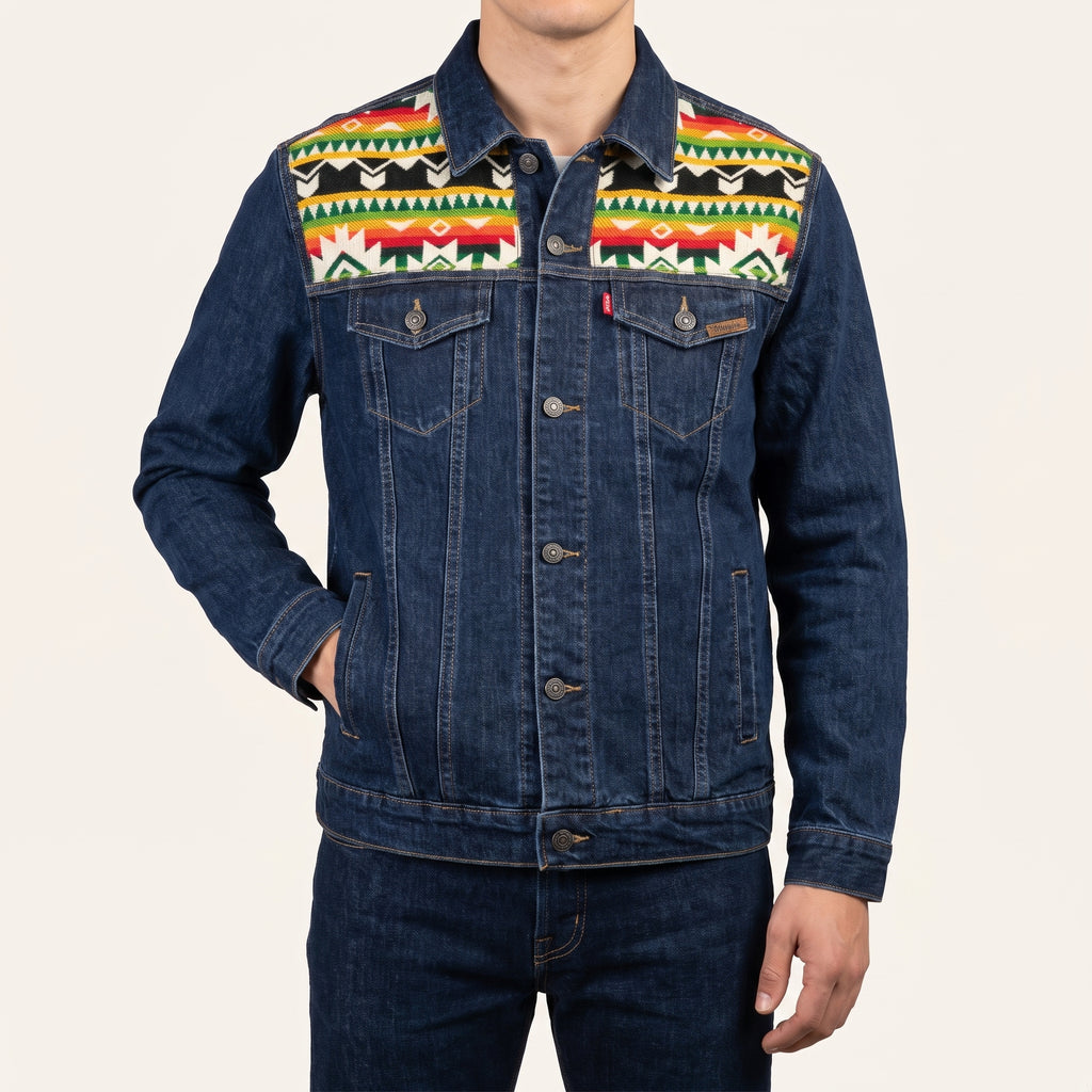Embroidered Denim Jacket