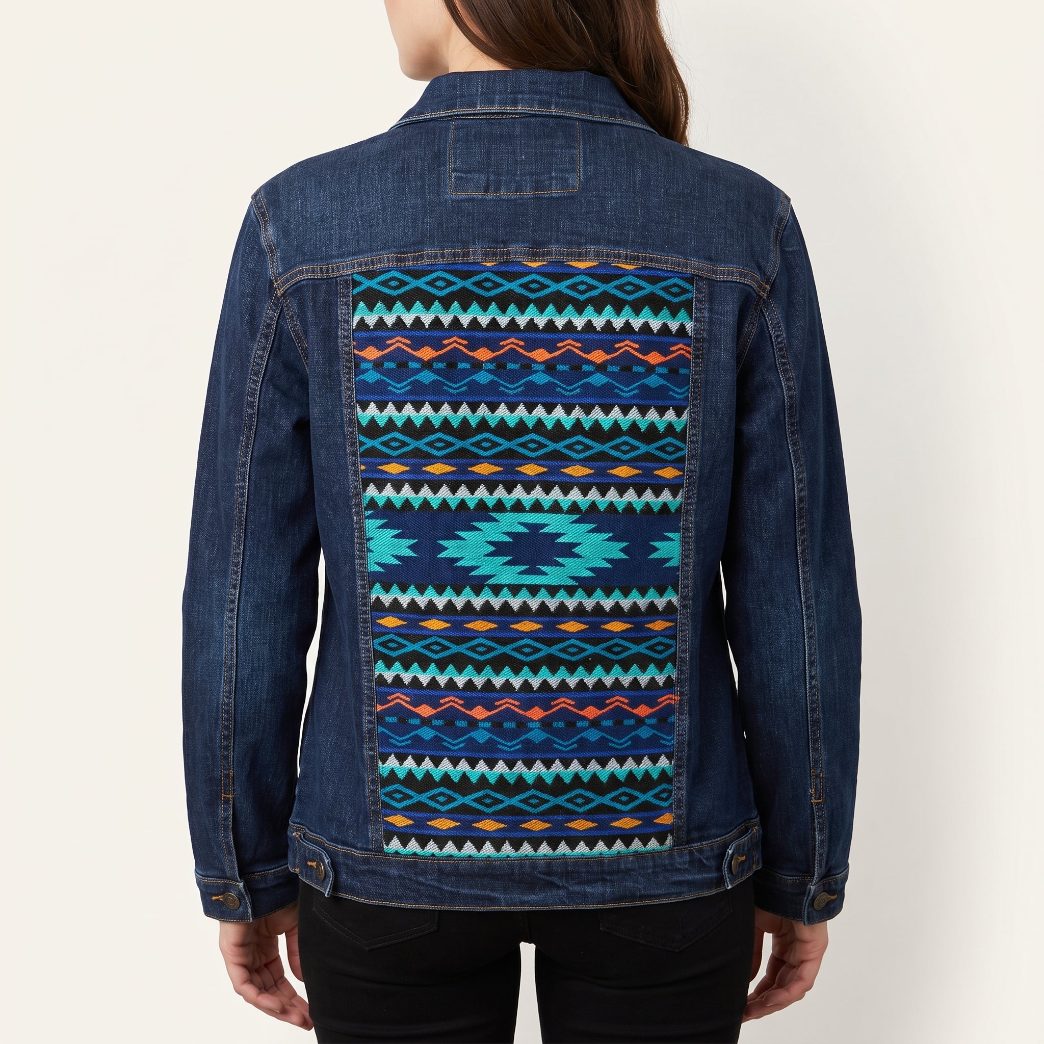 Embroidered Denim Jacket