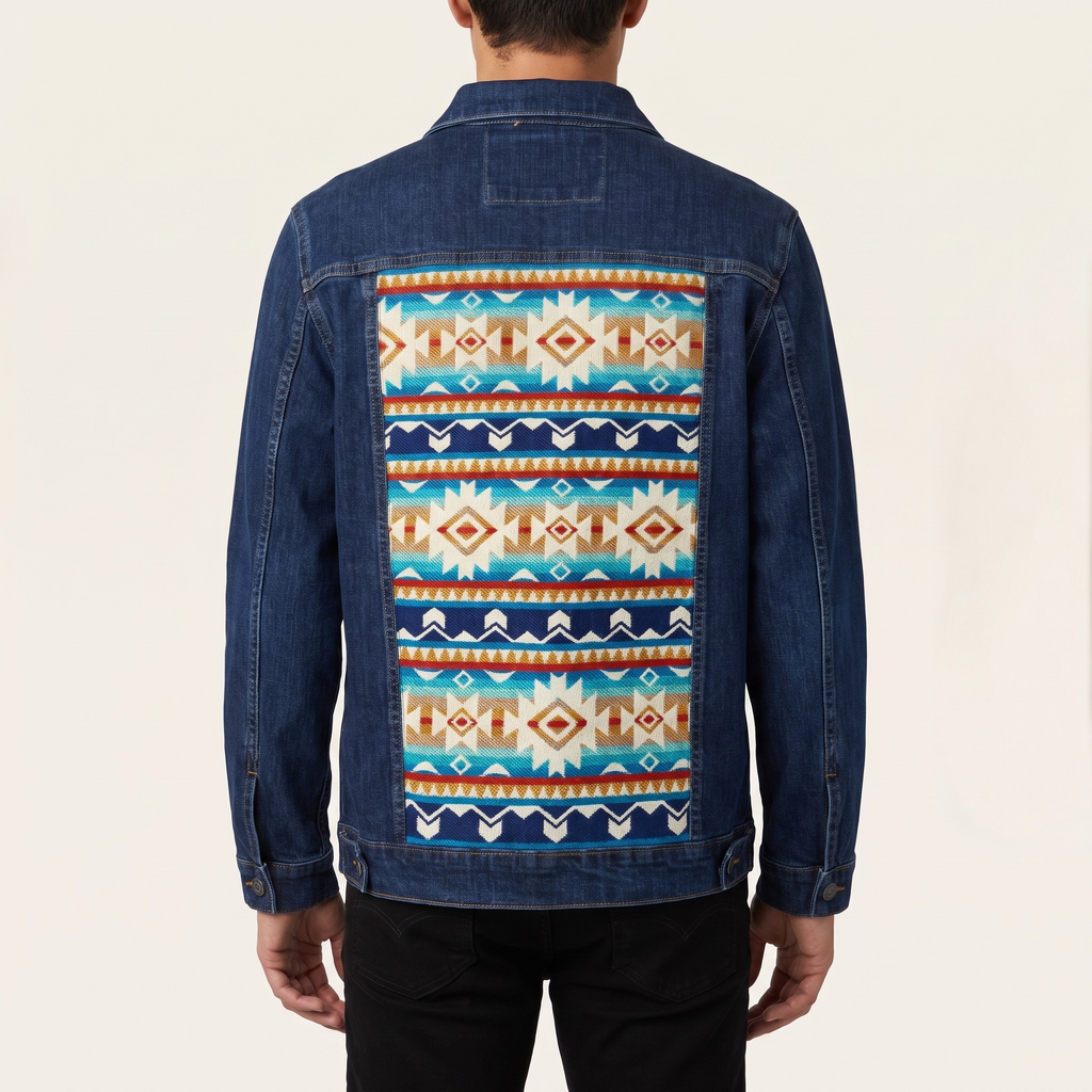 Embroidered Denim Jacket