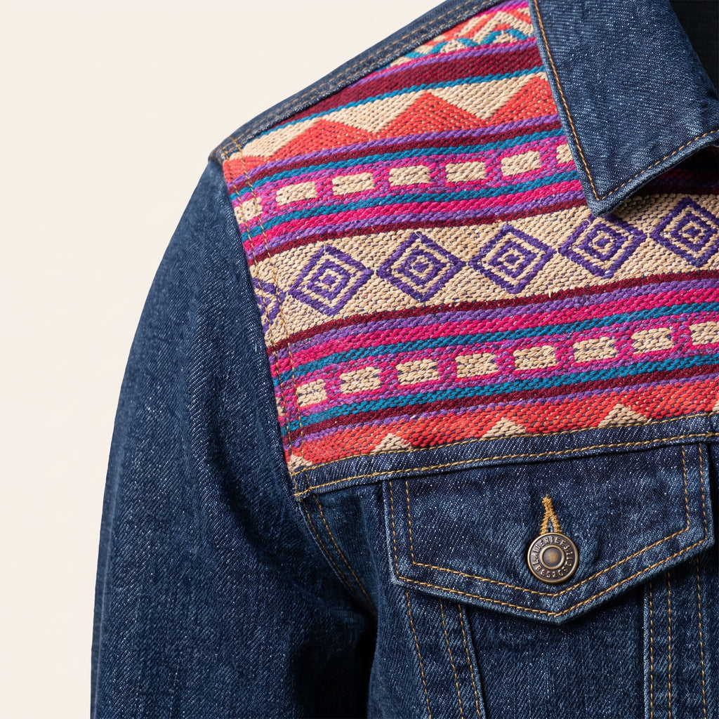 Embroidered Denim Jacket