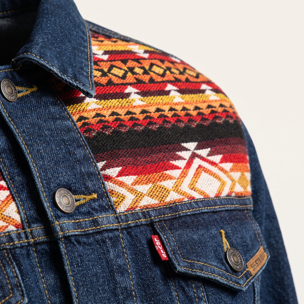 Embroidered Denim Jacket
