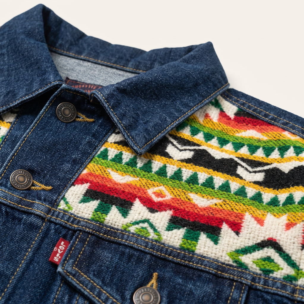 Embroidered Denim Jacket