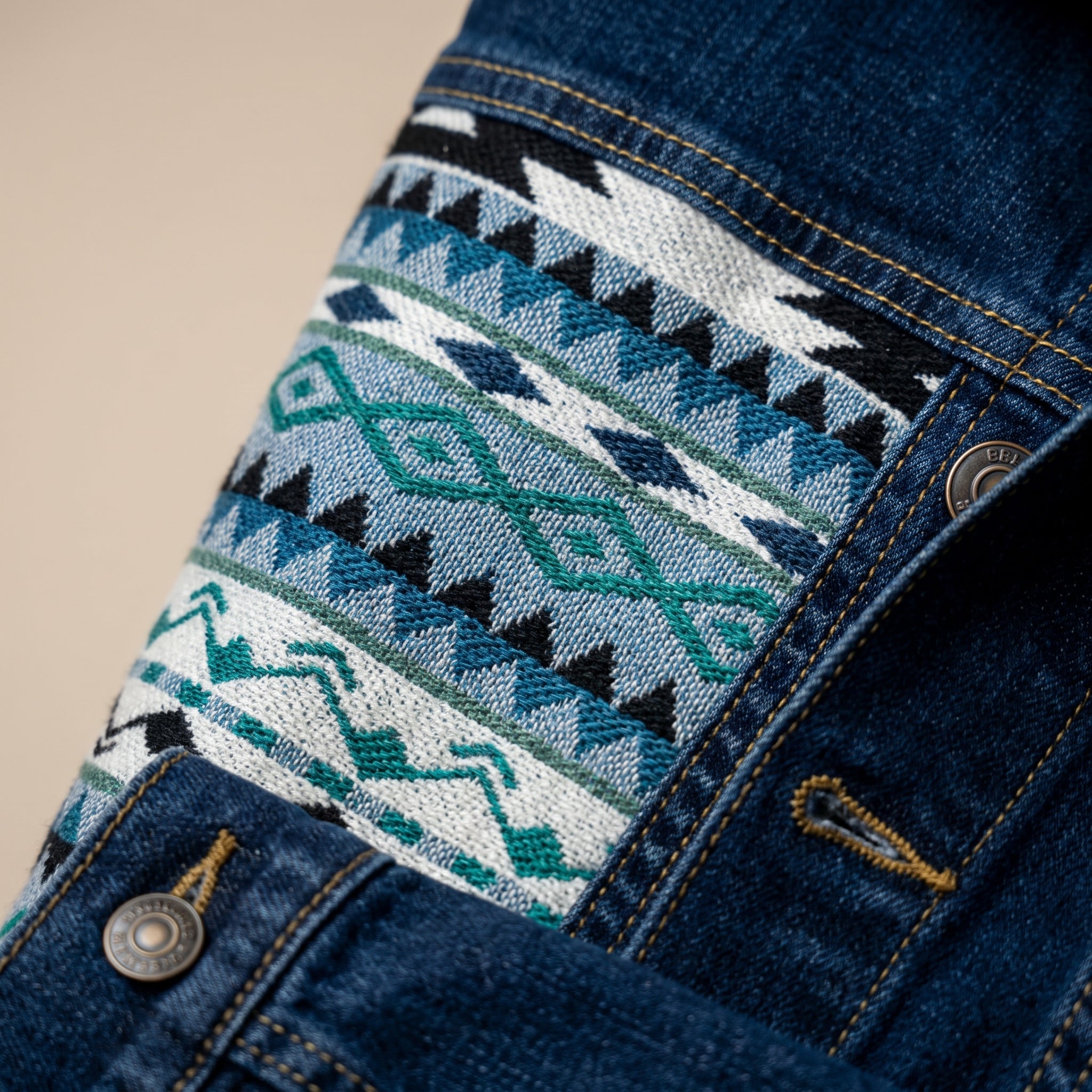Embroidered Denim Jacket