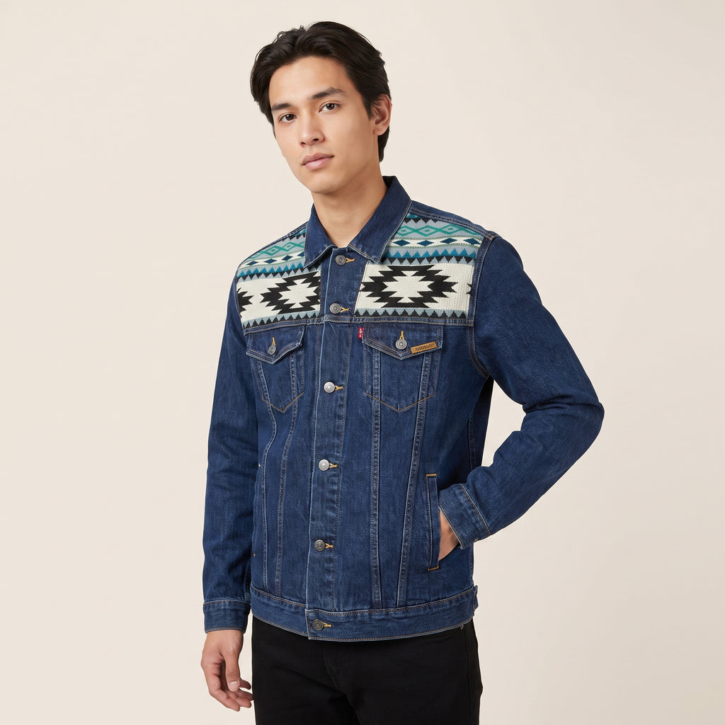 Embroidered Denim Jacket